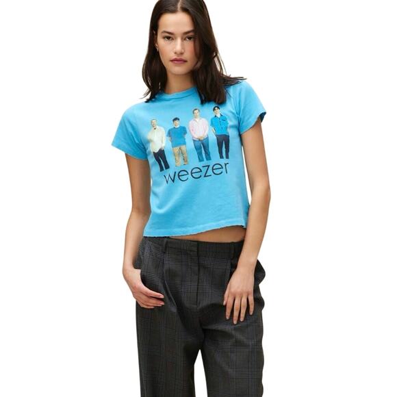 DAYDREAMER Weezer Blue Album Vintage Tee Size M New w/o Tag MSRP $88 - Picture 2 of 12